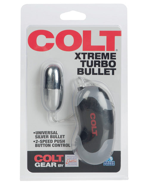 COLT Xtreme Turbo Bullet Power Pack: Intense 2-Speed Silver Bullet - featured product image.