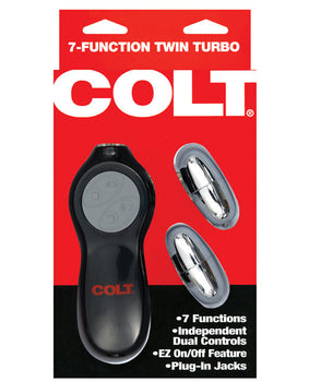 Juego de balas doble turbo COLT de 7 funciones - Featured Product Image