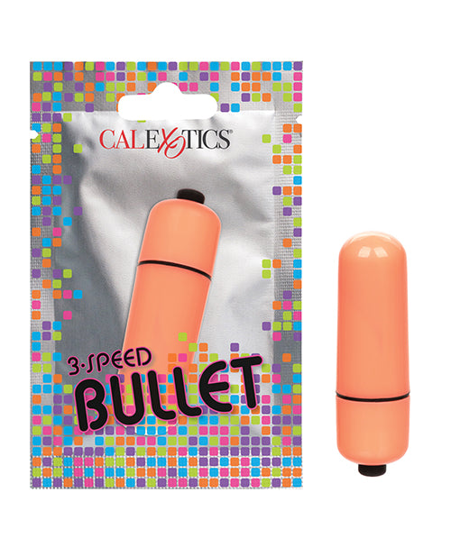 Vibrant Orange 3 Speed Bullet Vibrator - Pack Of 24 - featured product image.