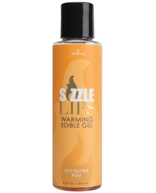 Sizzle Lips Caramel Apple Warming Gel - 4.2oz - featured product image.
