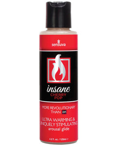 Sensuva Insane Cherry Pop Personal Moisturizer - Elevate Your Sensations