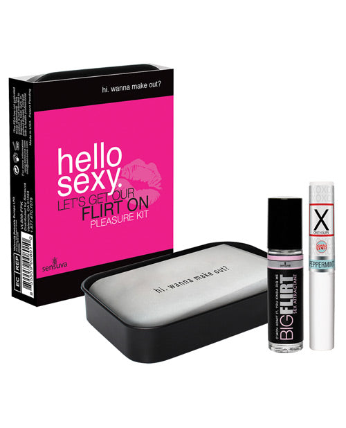 Shop for the Sensuva Hello Sexy Pleasure Kit: Enhance Your Flirt Game! at My Ruby Lips