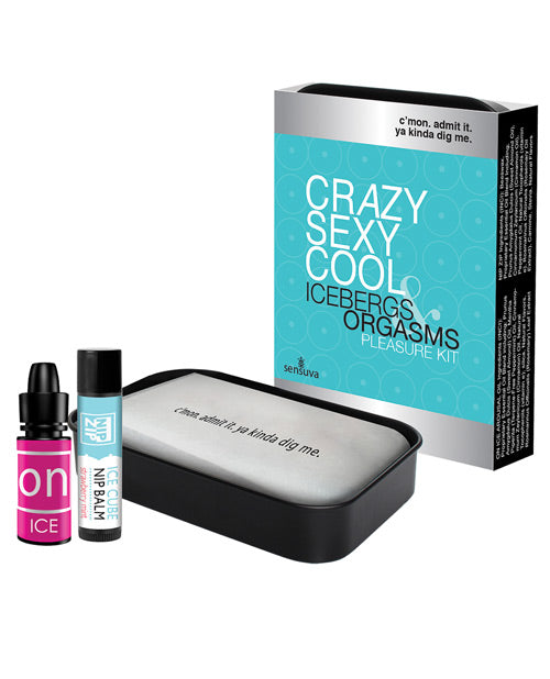 Sensuva Icebergs & Orgasms Pleasure Kit Product Image.