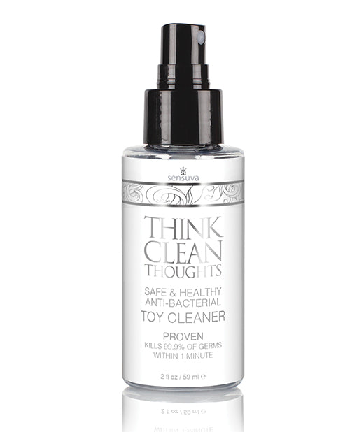 Shop for the Sensuva Think Clean Thoughts Toy Cleaner - 2 oz 🌿 at My Ruby Lips