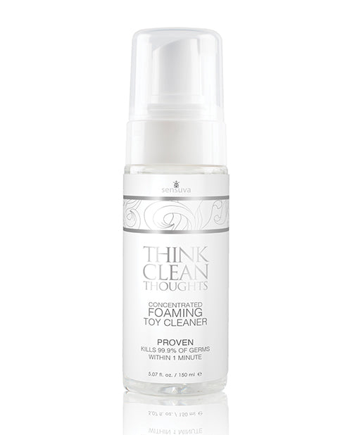 Limpiador de juguetes en espuma Sensuva Think Clean Thoughts - featured product image.