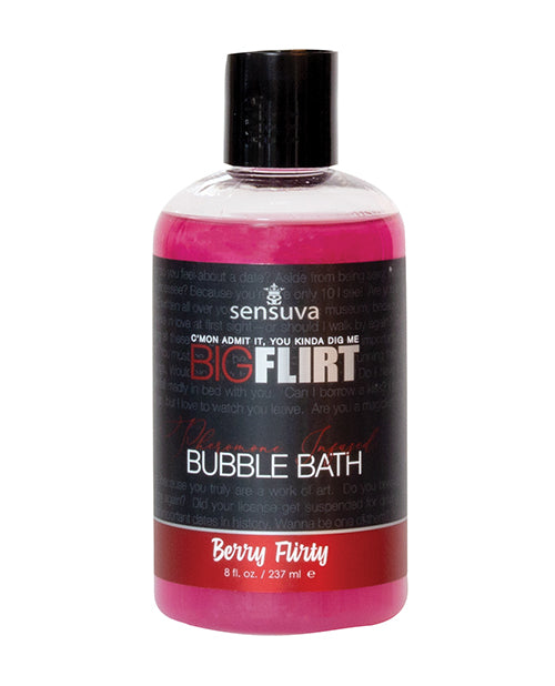Shop for the Sensuva Big Flirt Pheromone Bubble Bath - Lust In Paradise ðŸŒº at My Ruby Lips