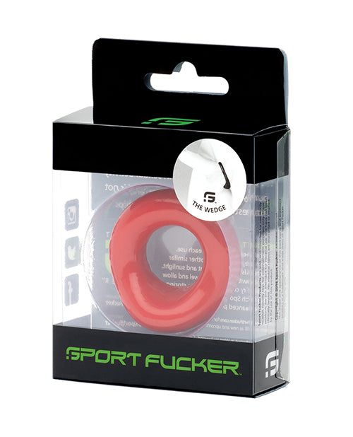 Sport Fucker Wedge: Anillo para el pene de ajuste cómodo: su puerta de entrada a la felicidad íntima - featured product image.