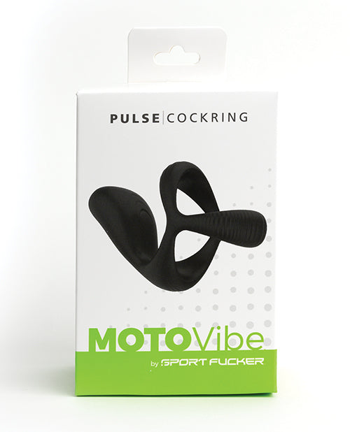 Sport Fucker Motovibe Pulse Cockring: Placer vibratorio 3 en 1 Product Image.