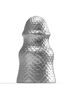 665 Stretch'r Scaly XL Gun Metal Butt Plug
