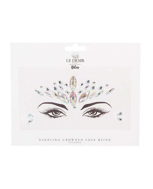 Shop for the Shots Bliss Dazzling Crowned Face Bling Sticker - Instant Glamour & Durable Quality at My Ruby Lips