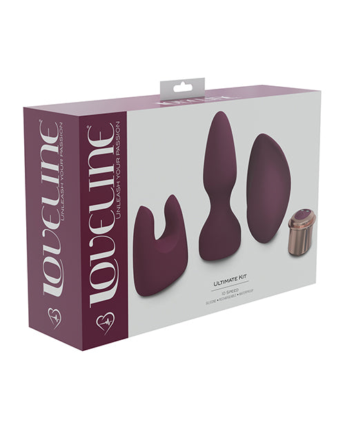 Shots Loveline Ultimate Kit: Set de intimidad verde bosque - featured product image.