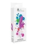 Shots Vibrador Luminoso Alexios Mariposa de Silicona en Fucsia