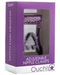 Shots Ouch Adjustable Nipple Clamps: Customisable Pleasure