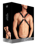 Shots Ouch Adonis Black Leather Harness