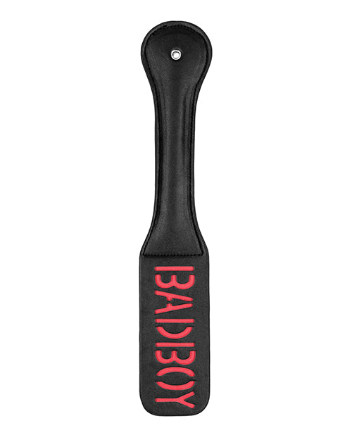 BAD BOY Reversed Leather Paddle - featured product image.