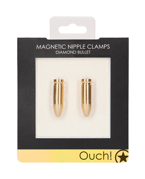 Shop for the Shots Ouch Diamond Bullet Nipple Clamps at My Ruby Lips
