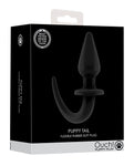 Shots Ouch Puppy Play Plug Anal Cola - Negro