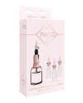 Elevate Sensations Rose Gold Clitoral & Nipple Pump Set