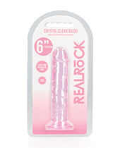 Realrock Crystal Clear Dildo with Suction Cup