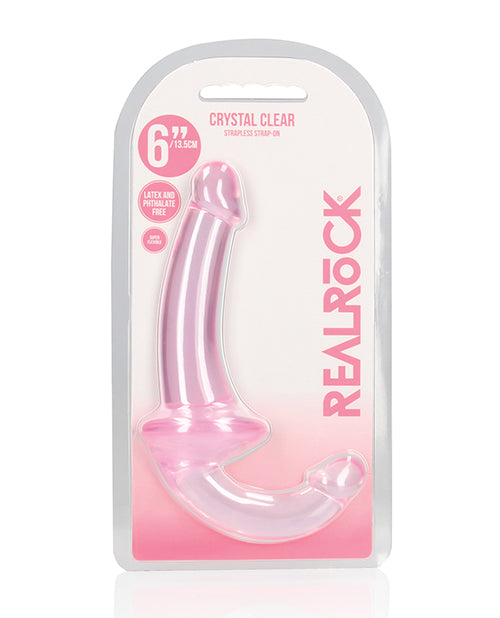 Shots Realrock Crystal Clear 6" Correa sin tirantes - featured product image.