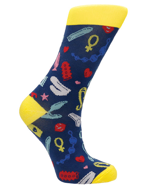 Shots Sexy Socks Kinky Minky - Female: Fun & Playful Statement Socks - featured product image.