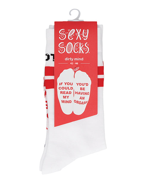 Shots Sexy Socks Dirty Mind - Men's Cheeky Collection - featured product image.