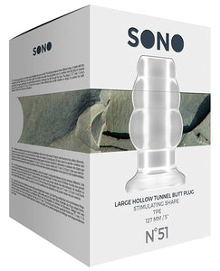 Shots Sono Clear Butt Plug: The Progressive Pleasure Enhancer