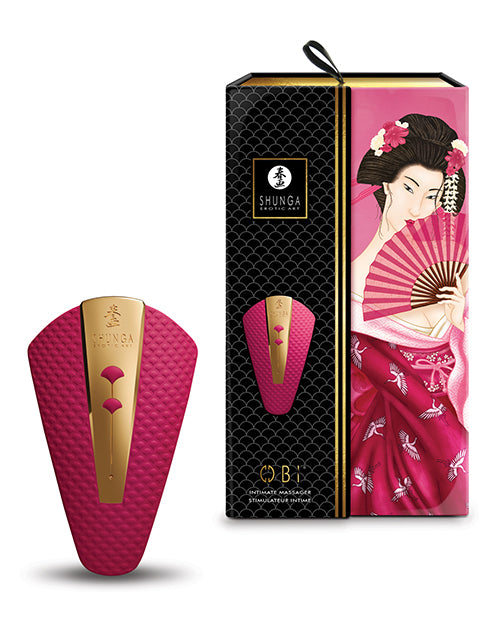 Masajeador íntimo Shunga Obi: placer inspirado en el arte japonés - featured product image.