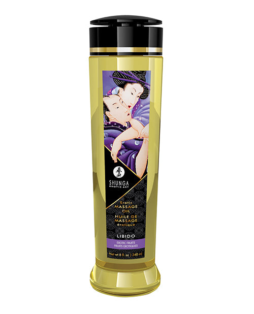 Shunga Erotic Massage Oil - Exotic Fruits Sensual Blend Product Image.