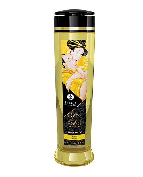 Shunga Monoi Erotic Massage Oil - 8 oz Product Image.