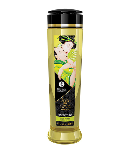 Shop for the Shunga Asian Fusion Massage Oil - 8 oz Luxurious Blend at My Ruby Lips