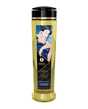 Shunga Midnight Flower Massage Oil - Luxurious 8 oz Blend - Featured Product Image