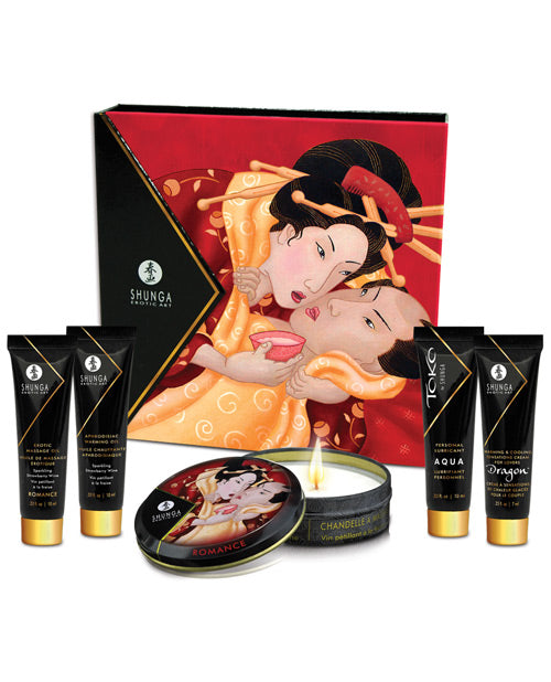 Shop for the Shunga Geisha's Secret Luxury Gift Set: Elevate, Ignite, Create at My Ruby Lips