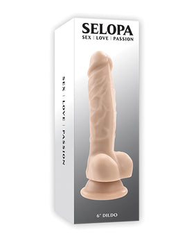 Selopa 6 吋逼真假陽具 - 光：終極寫實主義 - Featured Product Image