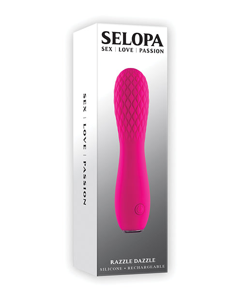 Selopa Razzle Dazzle Pink Luxury Vibrator - featured product image.