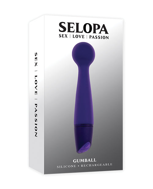 Selopa Gumball - Vibraciones dirigidas moradas y diseño flexible - featured product image.