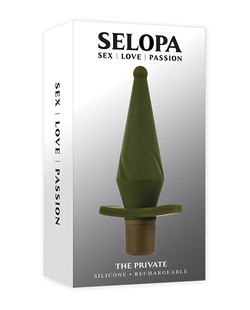 Selopa The Private - Green: Enchufe de placer definitivo - featured product image.