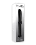 Selopa Buzz Buddy: 10-Speed Black Chrome Vibrating Bullet