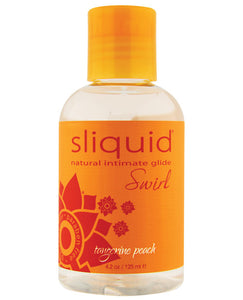 Sliquid Naturals Swirl Strawberry Pomegranate Lubricant - Vegan-Friendly & Sensory-Enhancing