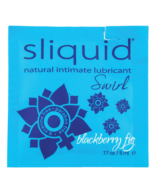 Sliquid Naturals Swirl Flavoured Lubricant Pillow - featured product image.