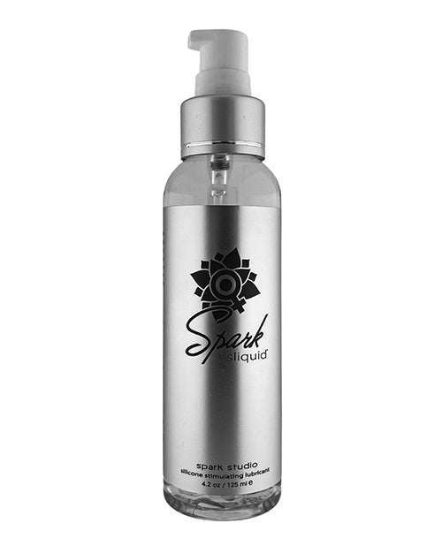 Sliquid Naturals Spark Plant Cellulose Lubricant - 4.2 oz Pump - featured product image.