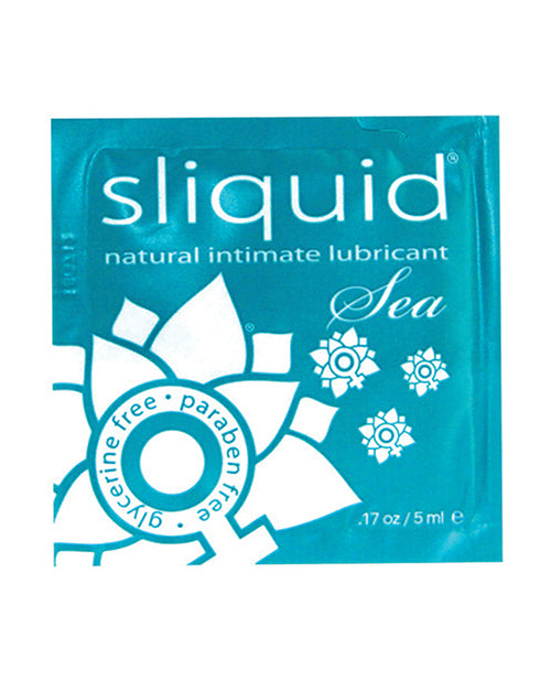 Sliquid Naturals Sea Pillows: Luxurious Sea-Infused Lubricant - featured product image.