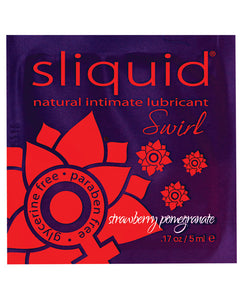 Sliquid Swirl Strawberry Pomegranate Lubricant Pillow