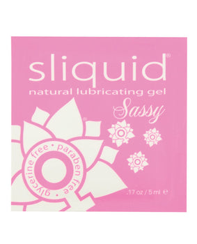 Sliquid Naturals Sassy 枕頭 - 肛門凝膠潤滑劑 - Featured Product Image