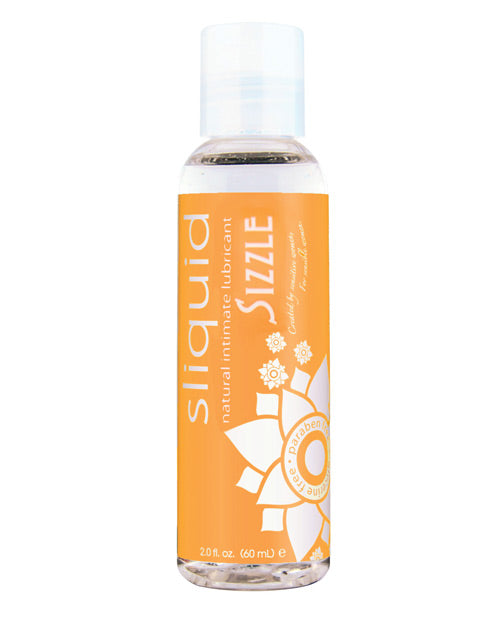 Sliquid Naturals Sizzle Lubricant: Warming & Cooling Sensation - featured product image.