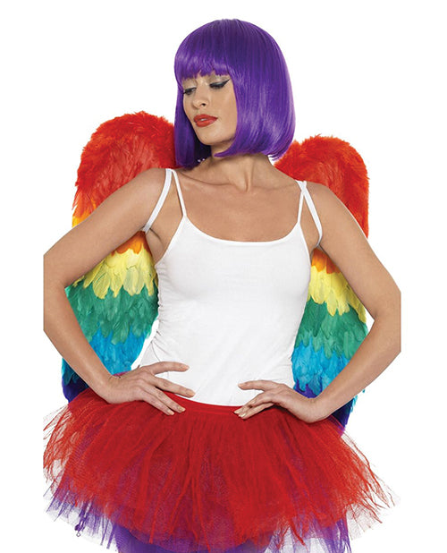 Shop for the Rainbow Large Feather Wings: Festival Statement Piece at My Ruby Lips