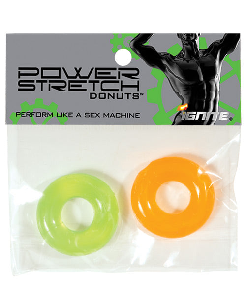 Ignite Power Stretch Donut Cock Ring by SI Novelties: Elevate Your Experience - featured product image.