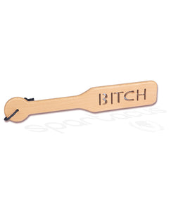 Spartacus Zelkova Wood Paddle with Bitch Cutout