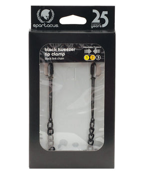 Spartacus Adjustable Black Tweezer Nipple Clamps 🖤 - Featured Product Image