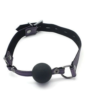 Spartacus Galaxy Legend Purple Silicone Ball Gag - Featured Product Image